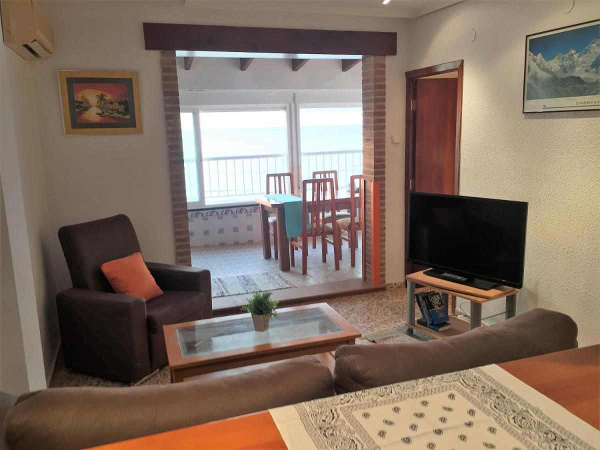 Beachfront And Bright Apartment Mareny Barraquetas Zewnętrze zdjęcie